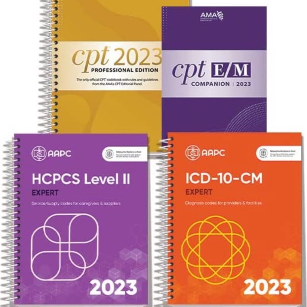 2023 medical coding books